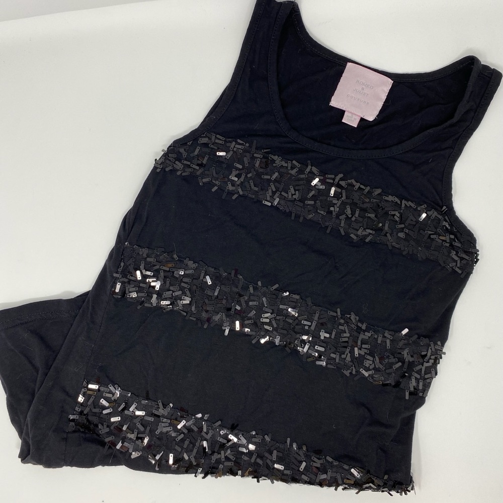 Sequence Black Tank Top